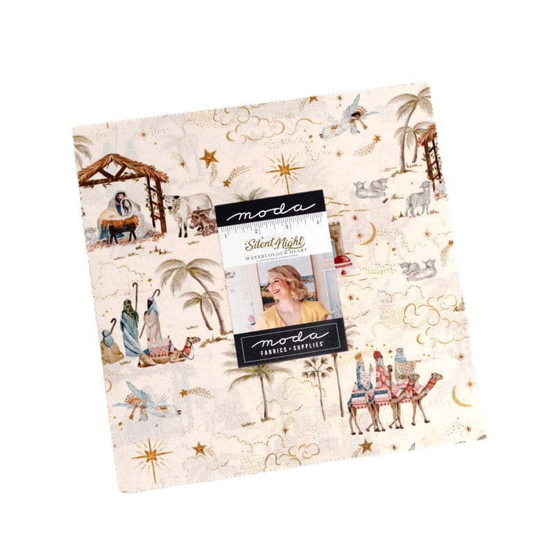 Moda Fabric Pre Cuts Moda Silent Night Layer Cake - The Sewing Studio