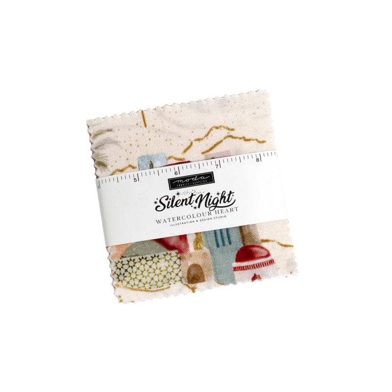 Moda Fabric Pre Cuts Moda Silent Night Mini Charm - The Sewing Studio
