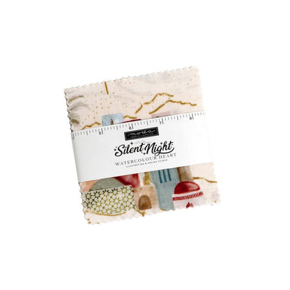 Moda Fabric Pre Cuts Moda Silent Night Mini Charm - The Sewing Studio
