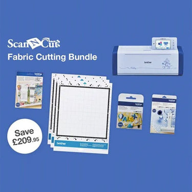 The Sewing Studio Brother ScanNCut Fabric Bundle  - The Sewing Studio for sale UK - The Sewing Studio