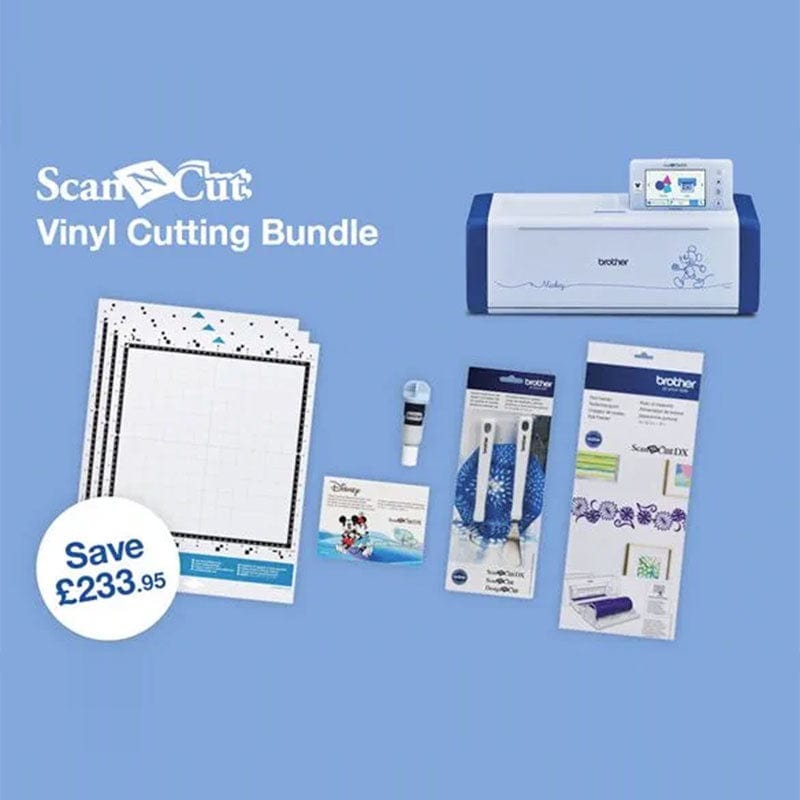 The Sewing Studio Brother ScanNCut Vinyl Bundle  - The Sewing Studio