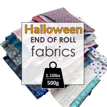 The Sewing Studio Fabric Pre Cuts The Sewing Studio End Of Roll Halloween Fabric 500g (1.10Lbs)  - The Sewing Studio for sale UK - The Sewing Studio