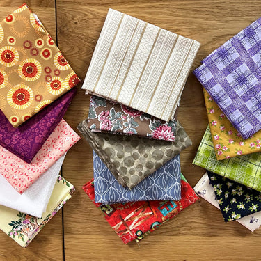 The Sewing Studio Fabric Pre Cuts The Sewing Studio Fat Quarters Set of Five  - The Sewing Studio for sale UK - The Sewing Studio