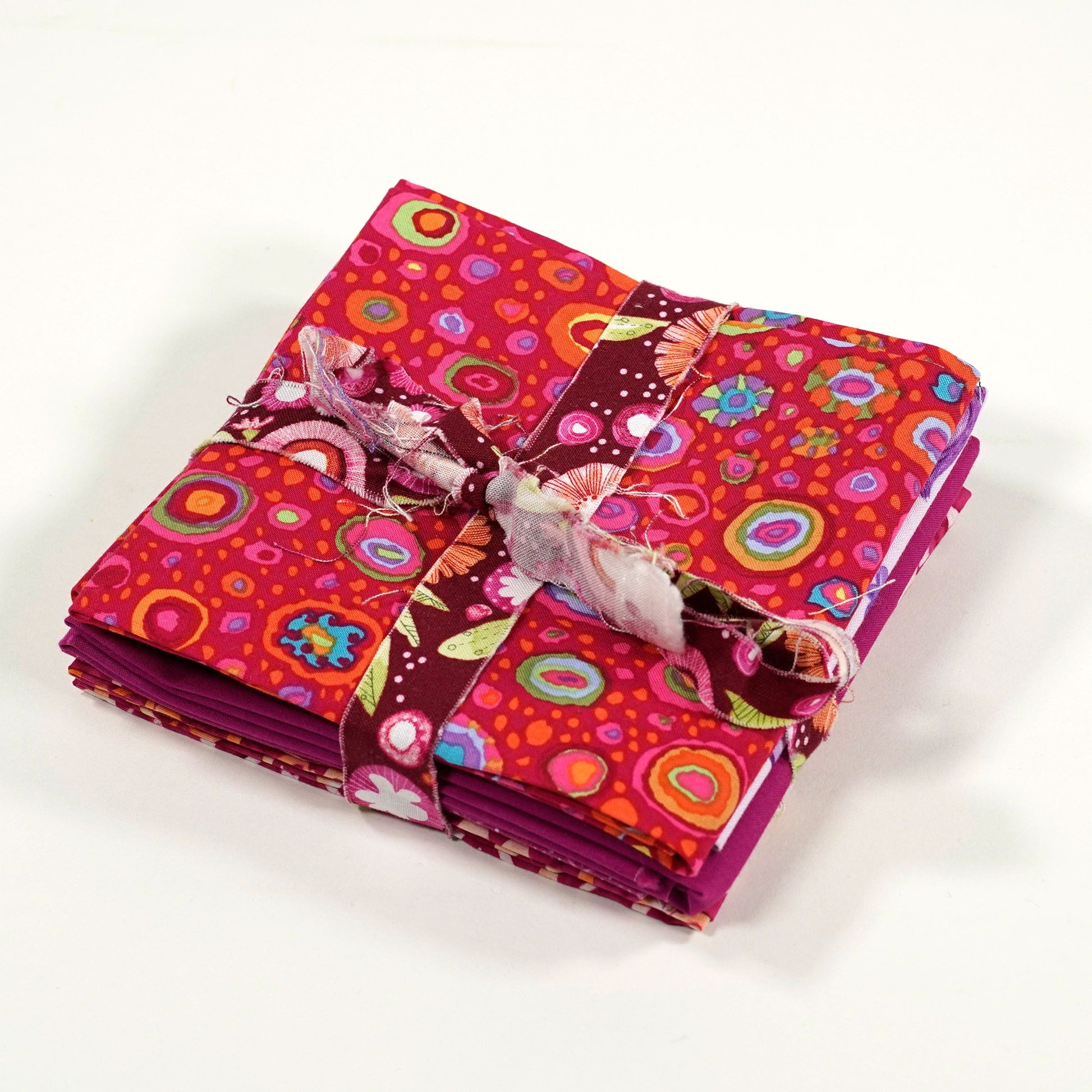 Multi-coloured The Sewing Studio Fabric Pre Cuts The Sewing Studio Fat Quarters Set of Five - The Sewing Studio