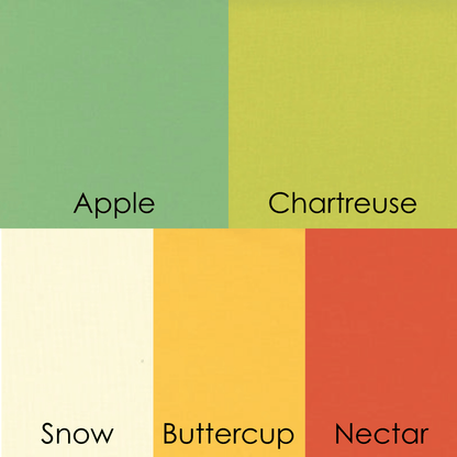 Moda Fabric Pre Cuts Moda Bella Solids Primrose Garden Fat Quarter Bundle - The Sewing Studio