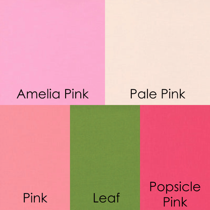 Moda Fabric Pre Cuts Moda Bella Solids Primrose Garden Fat Quarter Bundle - The Sewing Studio