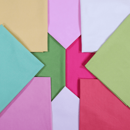 Moda Fabric Pre Cuts Moda Bella Solids Primrose Garden Fat Quarter Bundle - The Sewing Studio