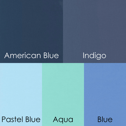 Moda Fabric Pre Cuts Moda Bella Solids Coastal Cool Fat Quarter Bundle - The Sewing Studio