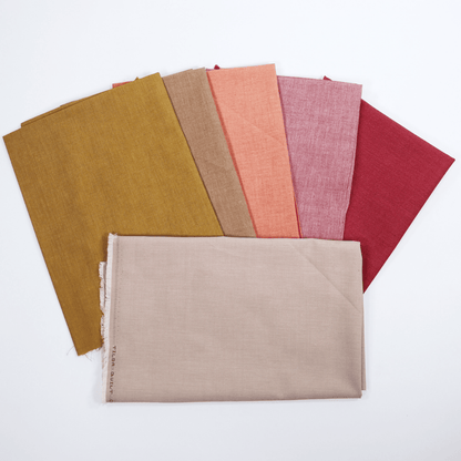 Tilda Chambray Sunflower Quilt Top Bundle