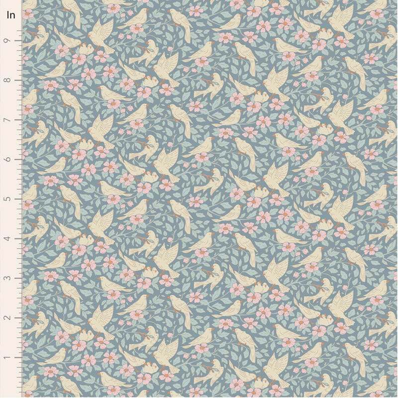 Tilda Fabric Tilda Songbird Fabric  - The Sewing Studio