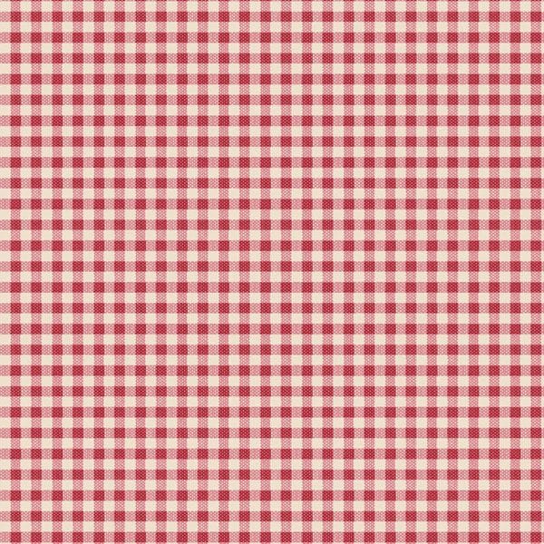 Red Gingham Tilda Fabric Tilda Creating Memories - The Sewing Studio