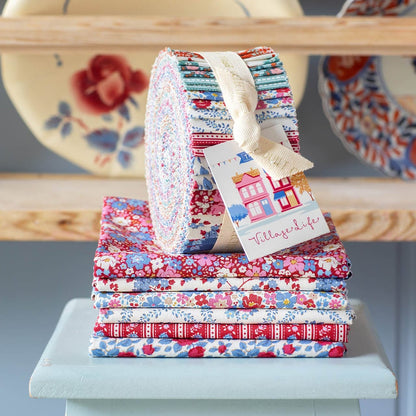 Tilda Fabric Pre Cuts PRE-ORDER Tilda Village Life Fabric Roll - The Sewing Studio