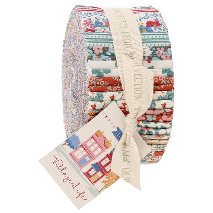 Tilda Fabric Pre Cuts PRE-ORDER Tilda Village Life Fabric Roll - The Sewing Studio