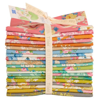 Tilda Fabric Pre Cuts Tilda Sunday Brunch Fat Quarter Bundle 20 Piece TD300227  - The Sewing Studio