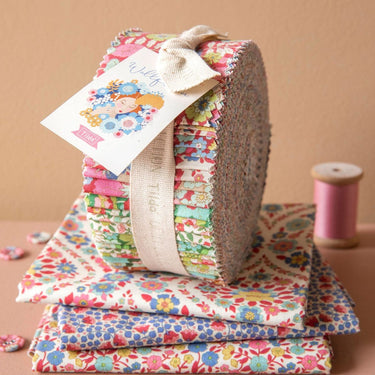 Tilda Fabric Pre Cuts Tilda Wallflower Fabric Roll TD300241  - The Sewing Studio for sale UK - The Sewing Studio