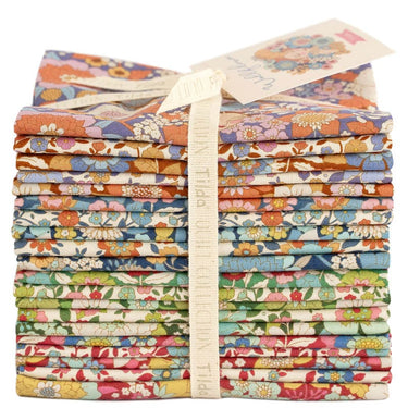 Tilda Fabric Pre Cuts Tilda Wallflower Fat Quarter Bundle 20 Piece TD300237  - The Sewing Studio for sale UK - The Sewing Studio