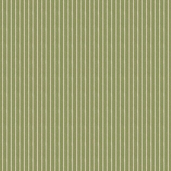Green Stripes Tilda Fabric Tilda Creating Memories - The Sewing Studio