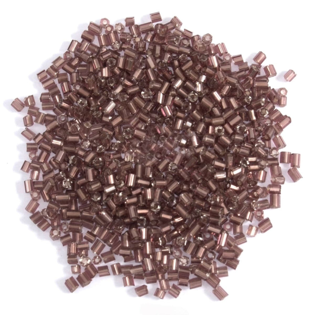 Beads: Rocailles: Heather Lustre: 8g in a pack
