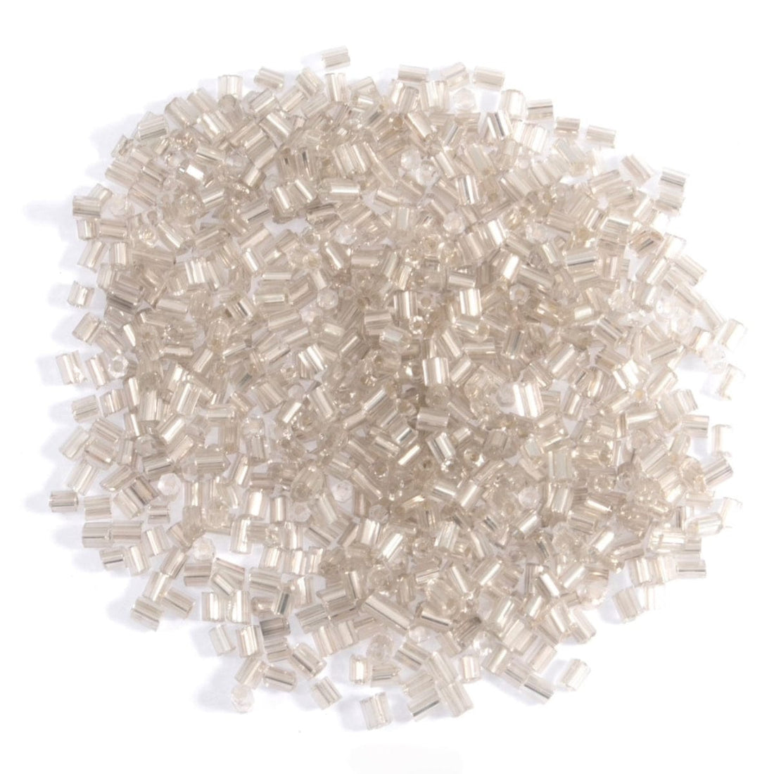 Beads: Rocailles: Silver: 8g in a pack