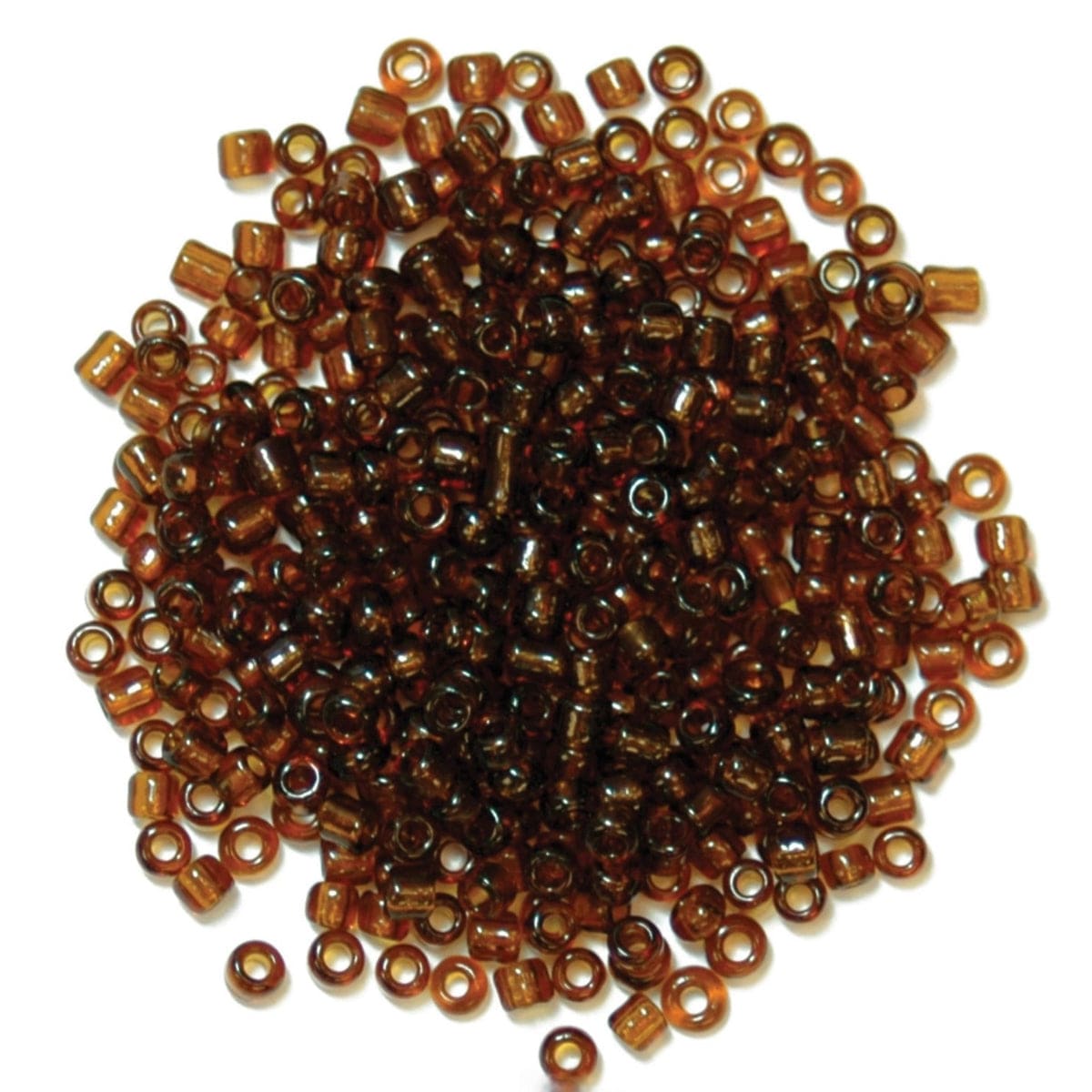 Trimits Beads Sequins Accessories Beads: Seed: Bronze: 8g in a pack  - The Sewing Studio