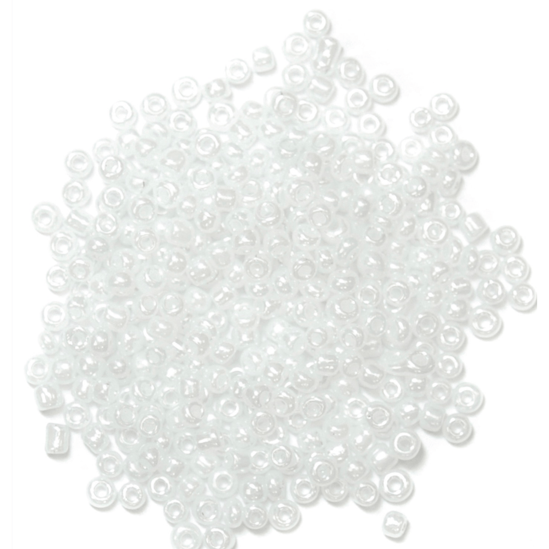 Trimits Beads Sequins Accessories Beads: Seed: Pearl: 8g in a pack  - The Sewing Studio