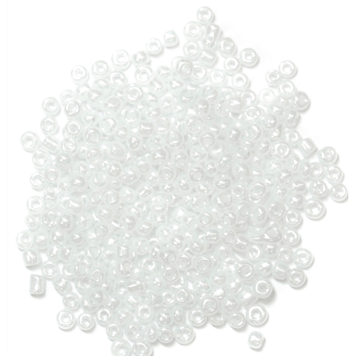 Trimits Beads Sequins Accessories Beads: Seed: Pearl: 8g in a pack  - The Sewing Studio