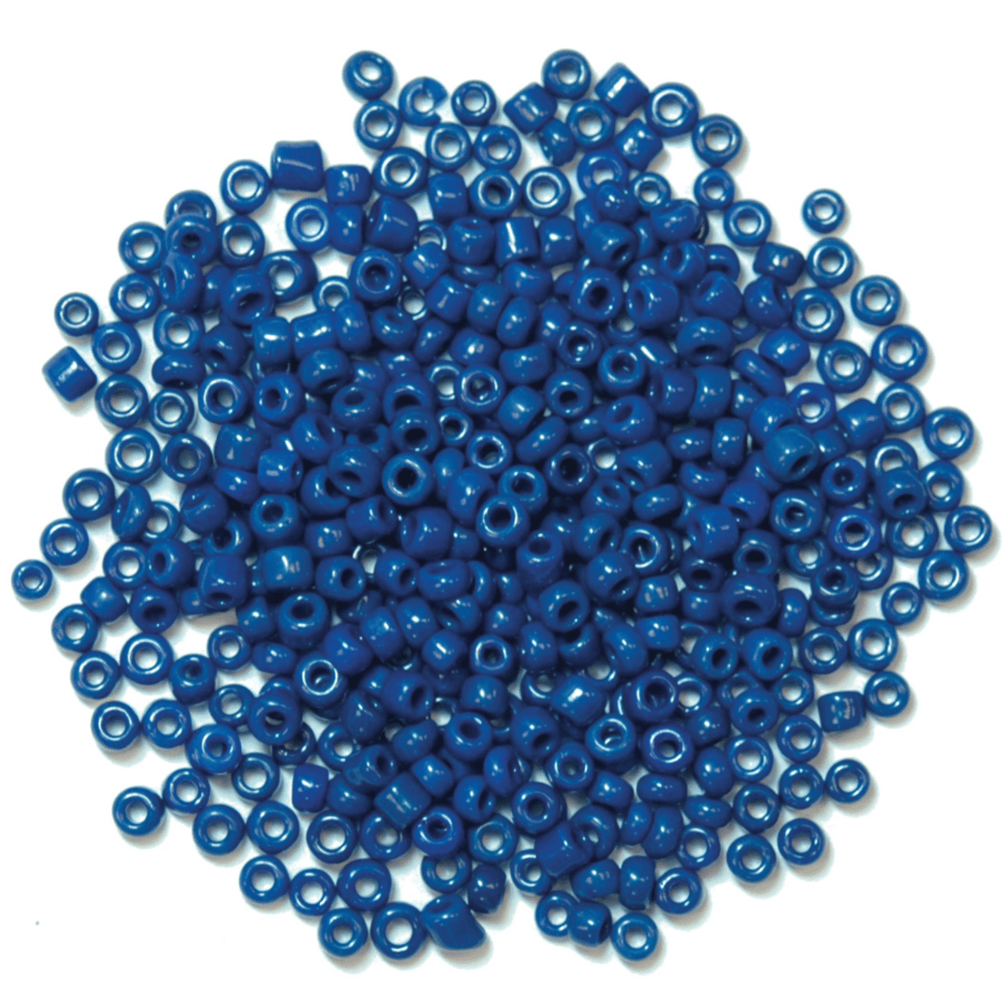 Trimits Beads Sequins Accessories Beads: Seed: Royal Blue: 8g in a pack  - The Sewing Studio