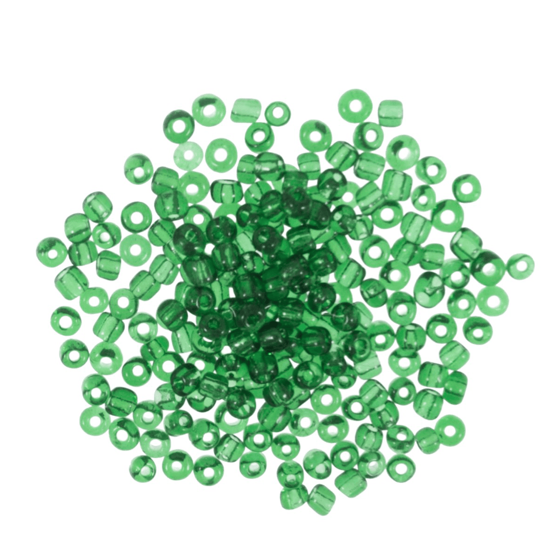 E Beads: Green: 8g in a pack