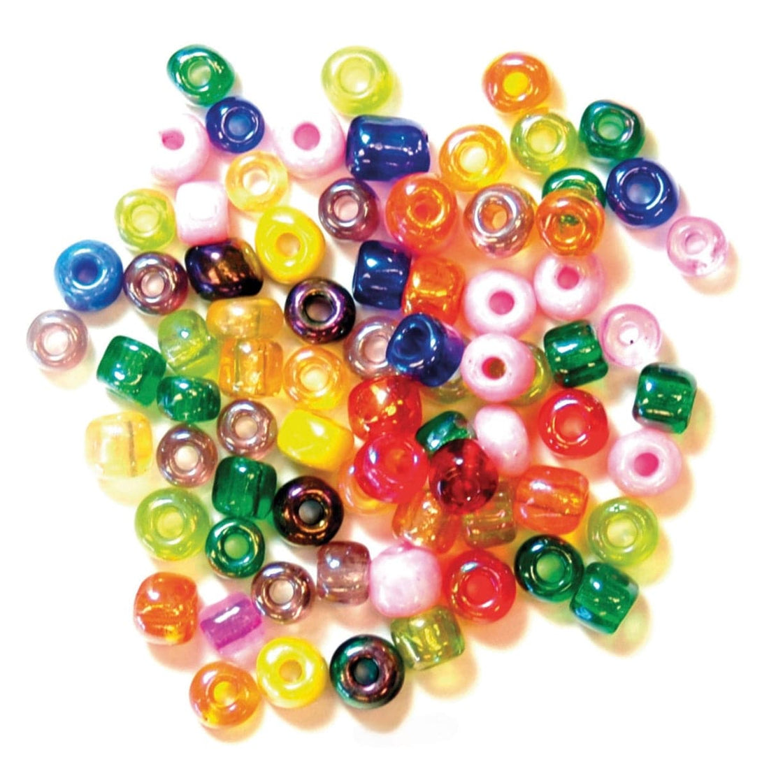 E Beads: Multi-Coloured: 8g in a pack