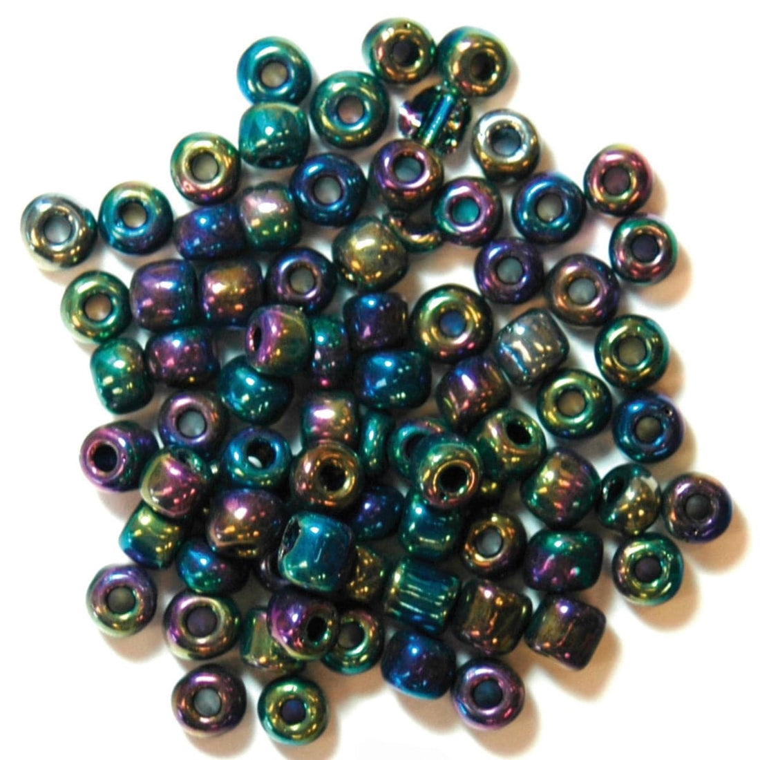 E Beads: Rainbow: 8g in a pack