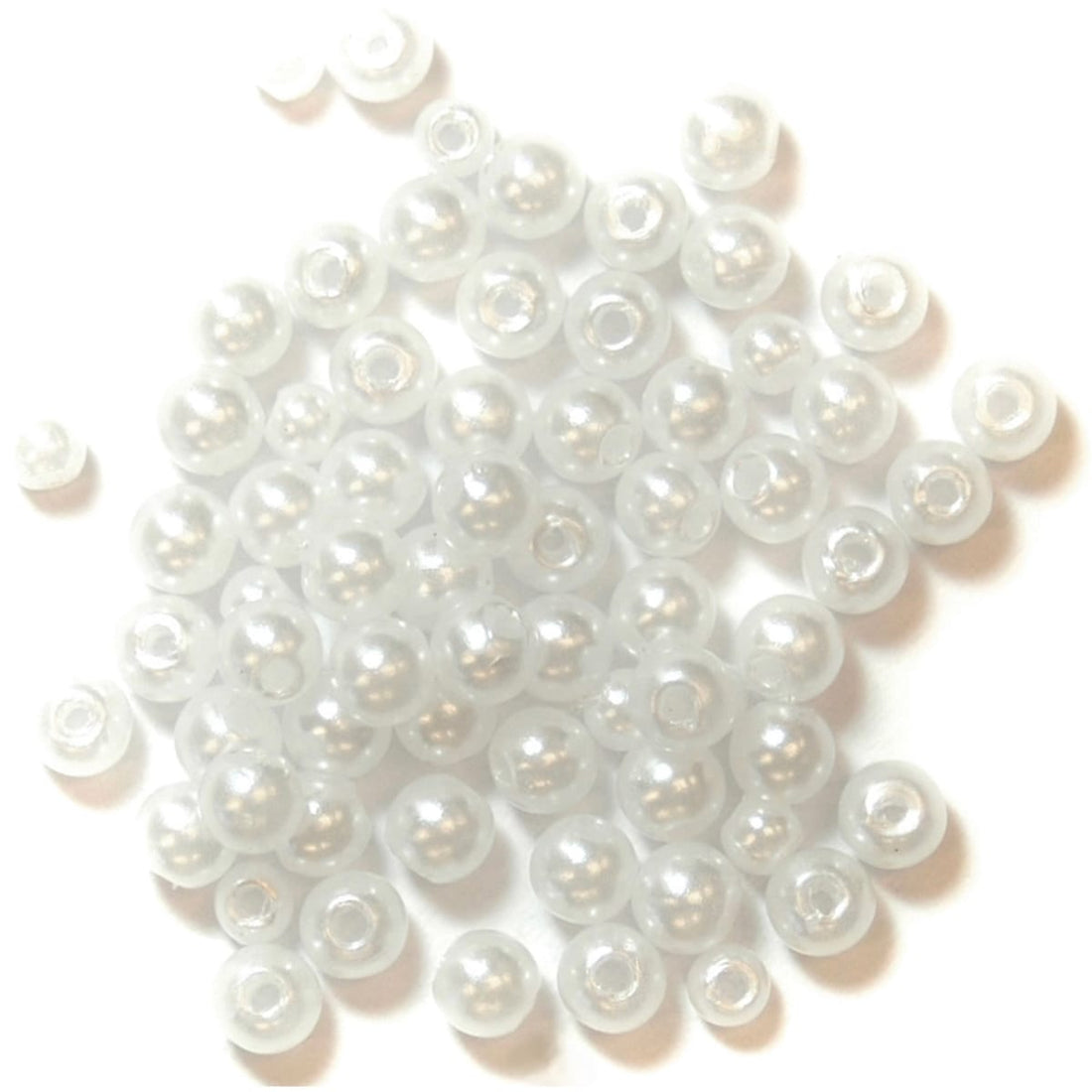 Pearl Beads: 4mm: Pearl: 86 quantity