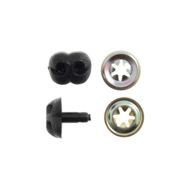 Trimits Craft Accessories Toy Noses: Animal or Dog: 15mm: Black: 4 Pack  - The Sewing Studio for sale UK - The Sewing Studio