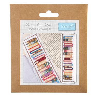Trimits Cross Stitch Kits Cross Stitch Bookmark Kit Books  - The Sewing Studio for sale UK - The Sewing Studio