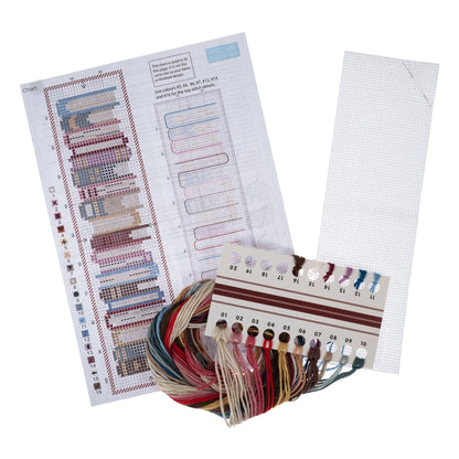 Trimits Cross Stitch Kits Cross Stitch Bookmark Kit Books  - The Sewing Studio