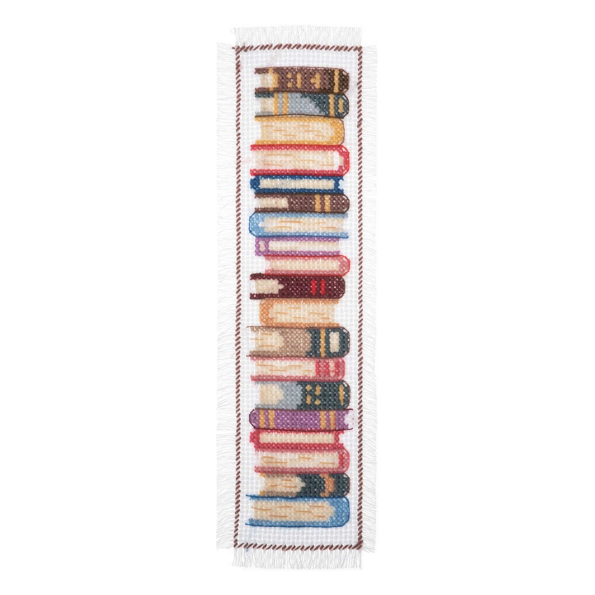 Trimits Cross Stitch Kits Cross Stitch Bookmark Kit Books  - The Sewing Studio