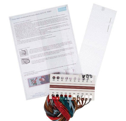 Trimits Cross Stitch Kits Cross Stitch Bookmark Kit Robin  - The Sewing Studio
