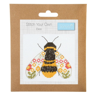 Trimits Cross Stitch Kits Cross Stitch Kit Bee  - The Sewing Studio for sale UK - The Sewing Studio