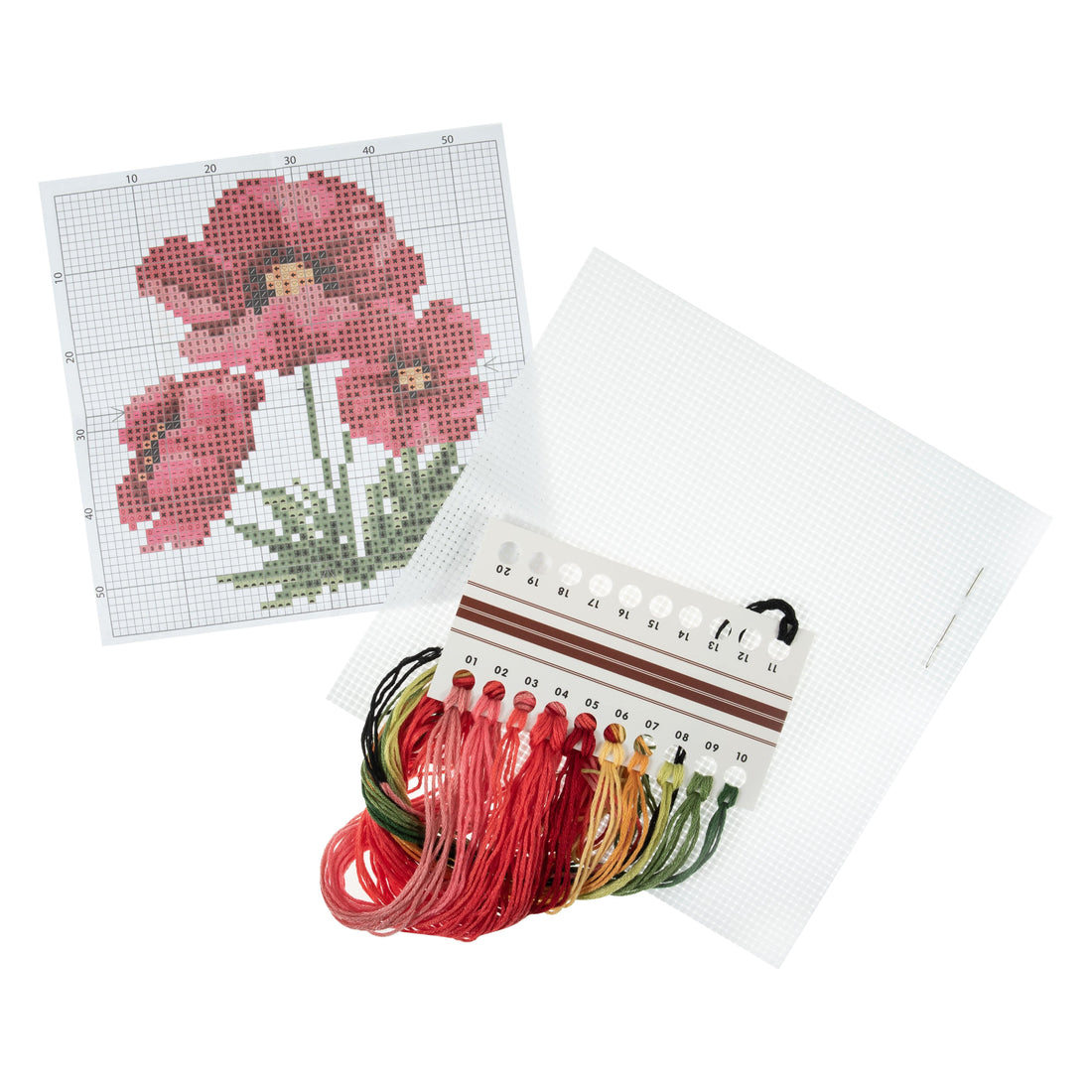 Trimits Cross Stitch Kits Cross Stitch Kit Poppies  - The Sewing Studio
