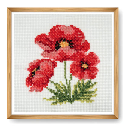 Trimits Cross Stitch Kits Cross Stitch Kit Poppies  - The Sewing Studio