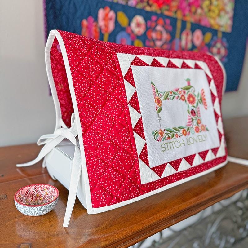 Trimits Cross Stitch Kits Cross Stitch Kit Sewing Machine Cover  - The Sewing Studio