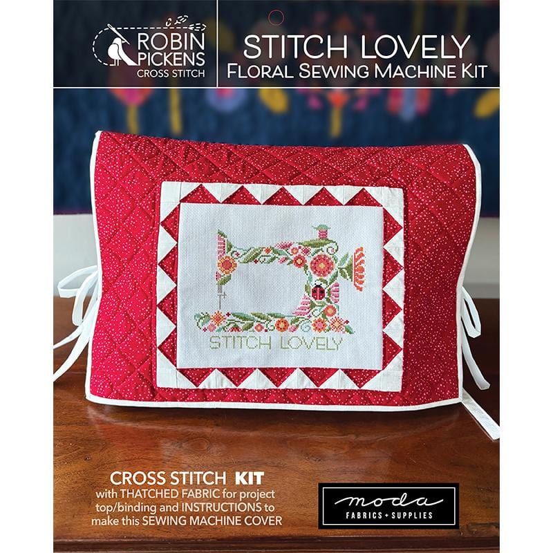 Trimits Cross Stitch Kits Cross Stitch Kit Sewing Machine Cover  - The Sewing Studio