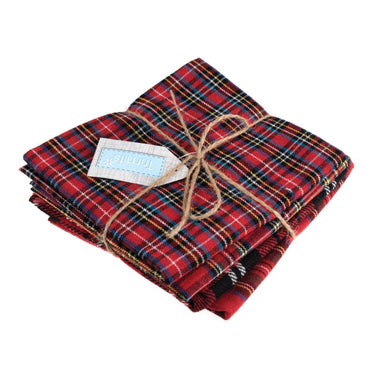 Trimits Fabric Pre Cuts Tartan Fat Quarter Pack  - The Sewing Studio for sale UK - The Sewing Studio