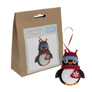 Trimits Felting Kits Felt Kit Penguin  - The Sewing Studio for sale UK - The Sewing Studio