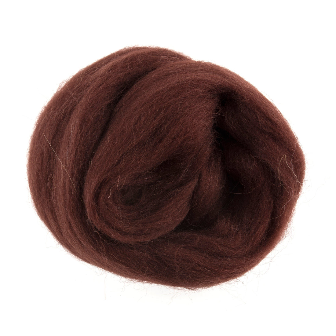 Trimits Felting Wool Natural Wool Roving, Chocolate, 10g Packet  - The Sewing Studio