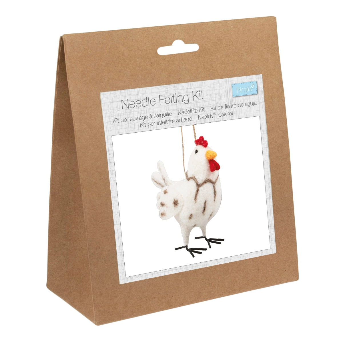 Trimits Needle Felting Kits Needle Felting Kit Chicken  - The Sewing Studio