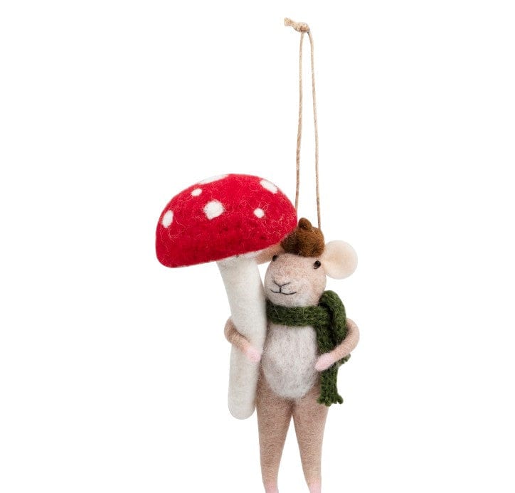 Trimits Needle Felting Kits Needle Felting Kit Christmas Woodland Mouse  - The Sewing Studio