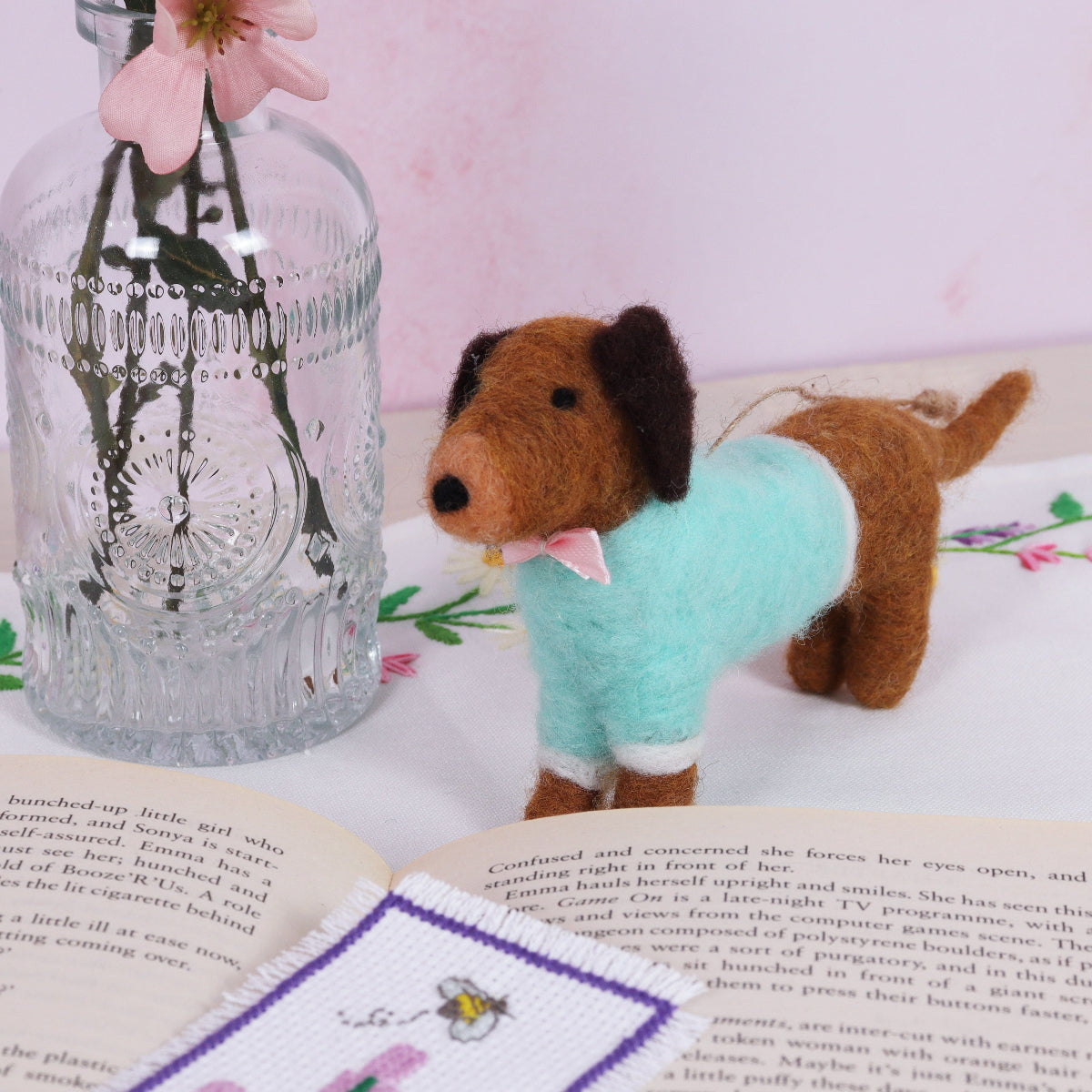 Trimits Needle Felting Kits Needle Felting Kit Dachshund  - The Sewing Studio