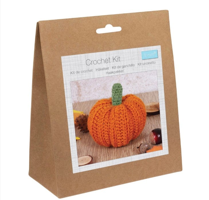 Trimits Sewing Kits Crochet Kit Pumpkin  - The Sewing Studio