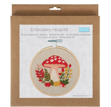 Trimits Sewing Kits Embroidery Hoop Kit Mini Woodland  - The Sewing Studio for sale UK - The Sewing Studio