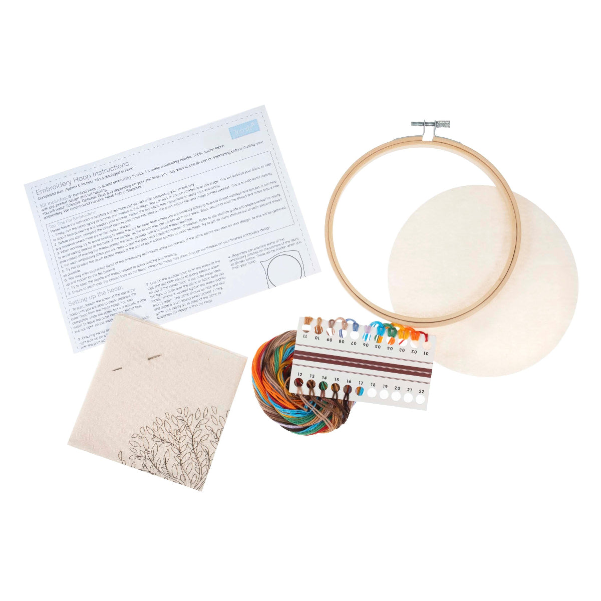 Trimits Sewing Kits Embroidery Hoop Kit Tree Of Life  - The Sewing Studio